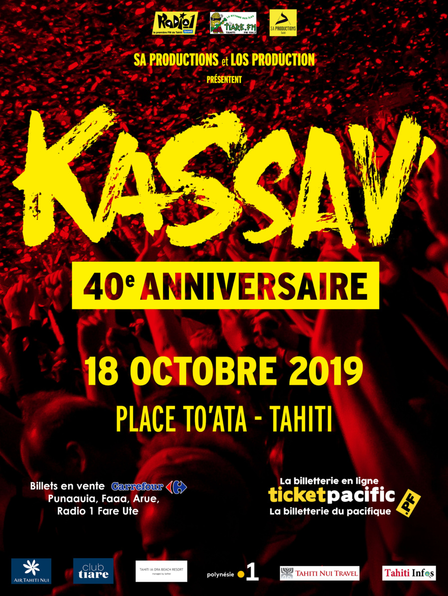 Kassav Fete Son 40eme Anniversaire Agenda Tahiti Infos Les Informations De Tahiti