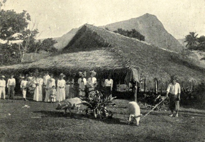 The Feasting Shed, Papara. Photo Clement Lindley Wragge