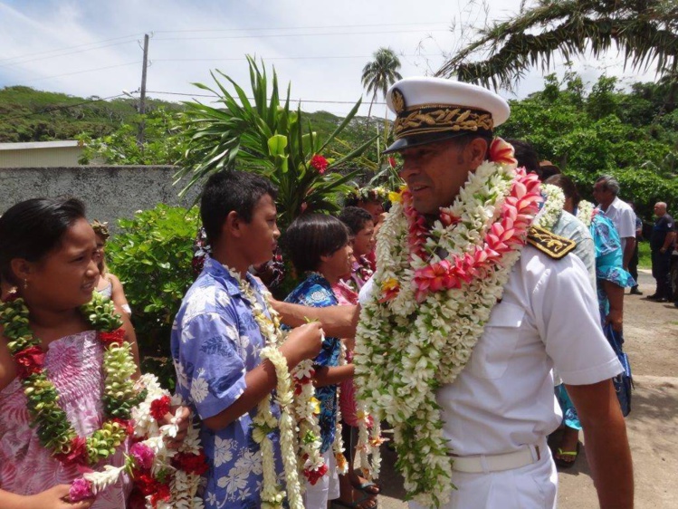 Raymond Yeddou en visite à Taha'a et Raiatea