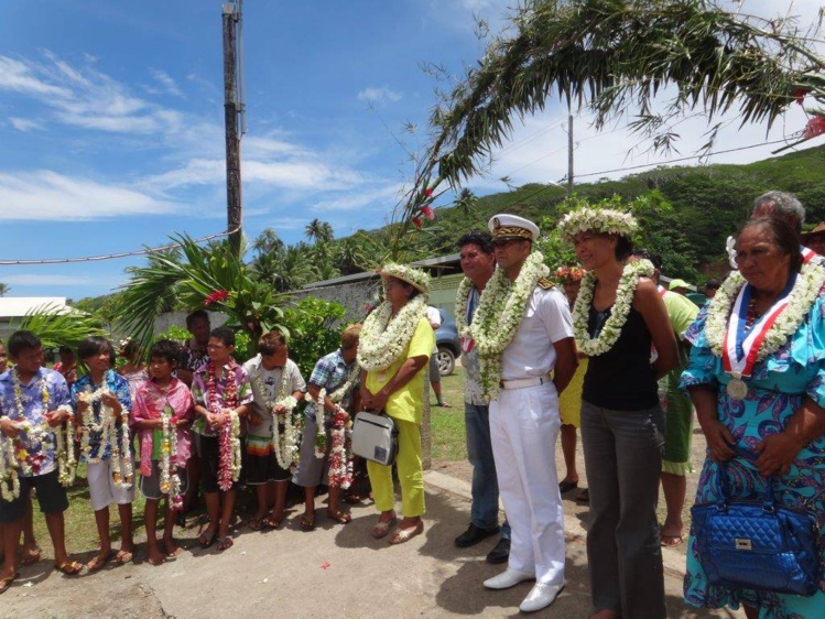 Raymond Yeddou en visite à Taha'a et Raiatea