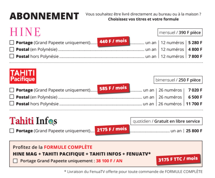 Pour Noël, offrez vous un portage de vos journaux préférés à domicile