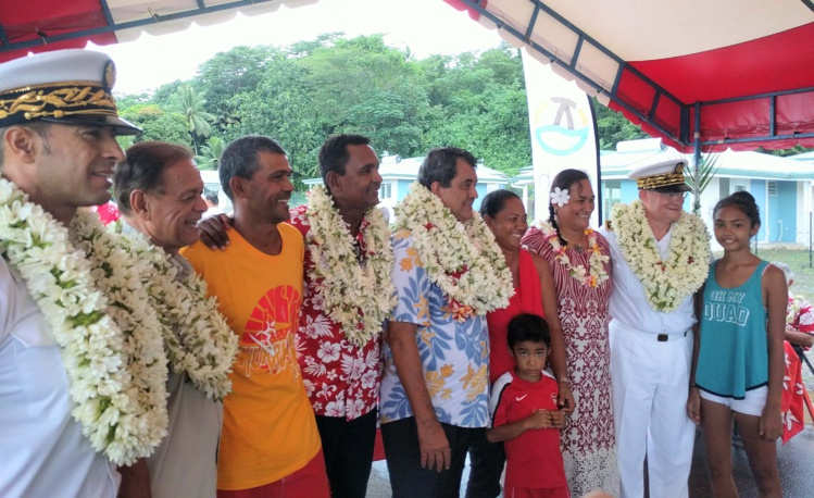 Inauguration de 23 logements individuels à Raiatea