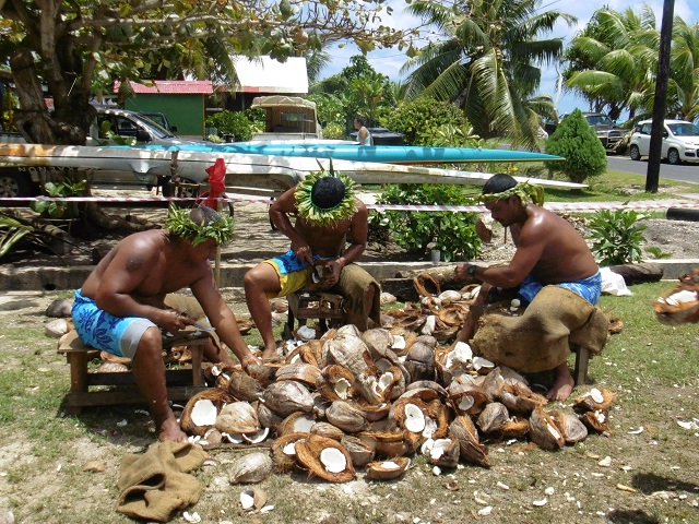 Le groupe de Tauamao.