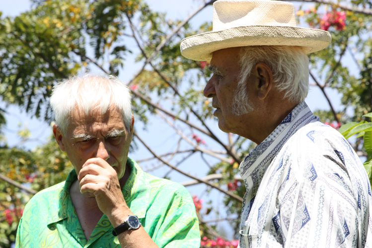 Défenseur des langues polynésiennes, il a aussi mené un combat avec Bruno Barillot pour la reconnaissance des victimes des essais nucléaires. (Photo : Tenahe Faatau)