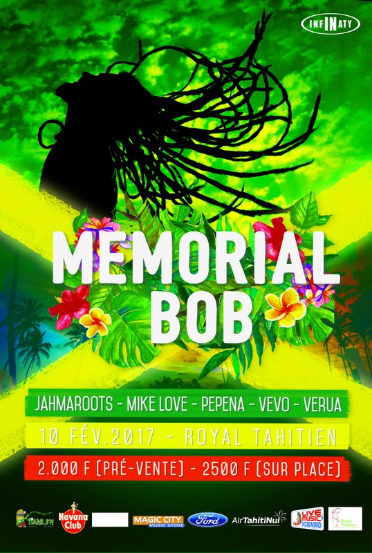 Memorial Bob 2017 : hommage musical à Marley, roi du reggae