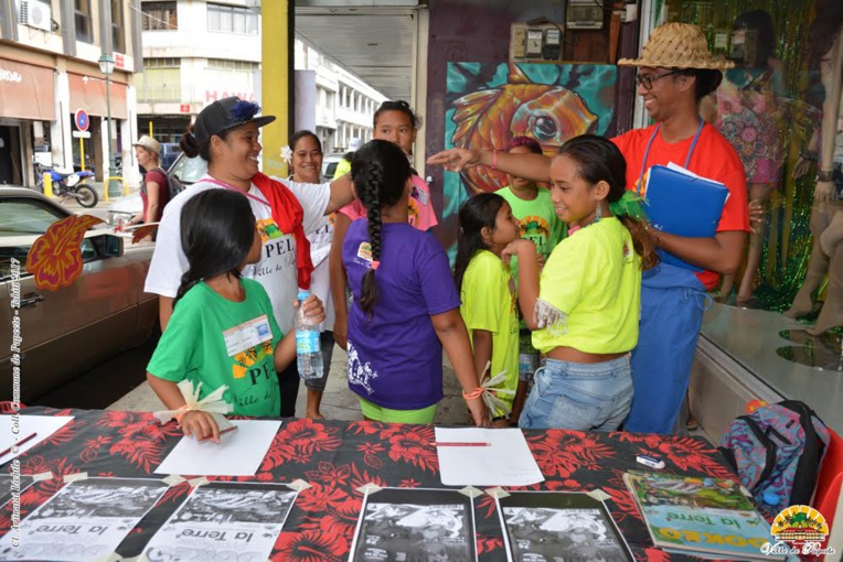 Papeete : un rallye lecture sur le couronnement de Vaiana