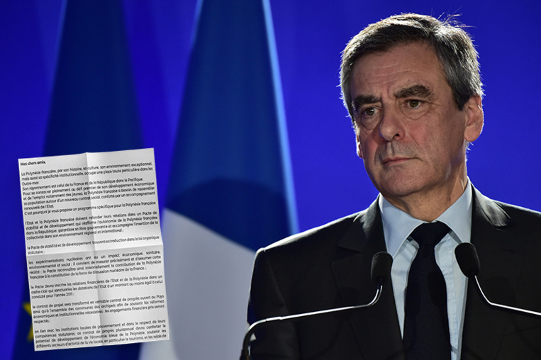 Présidentielle : Fillon s’engage dans une "lettre aux Polynésiens"