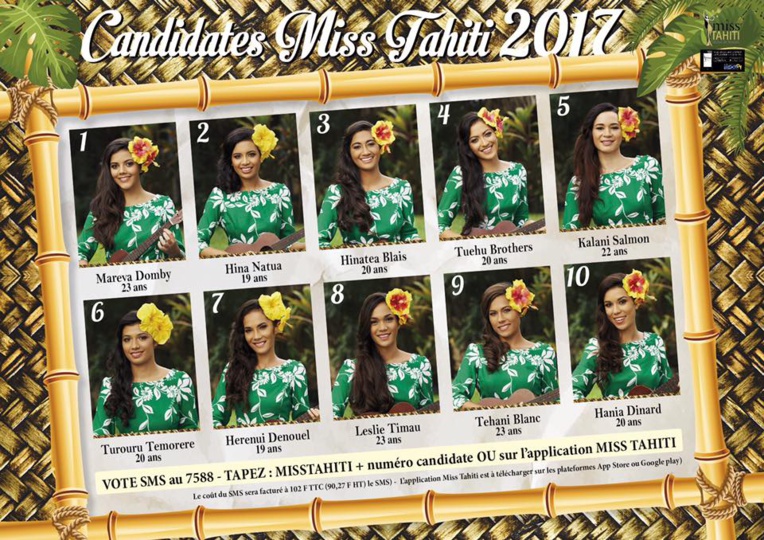 crédit photo : Comité Miss Tahiti