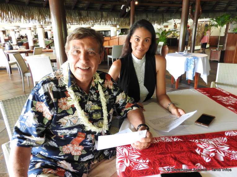 Jean-Pierre Foucault : "Les dix candidates Miss Tahiti sont absolument magnifiques"