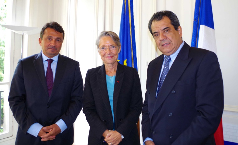 Paris : Edouard Fritch rencontre la ministre chargée des transports