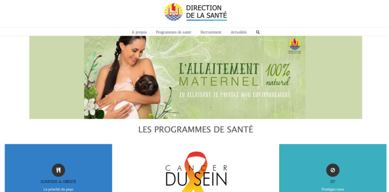 La direction de la Santé lance son site internet