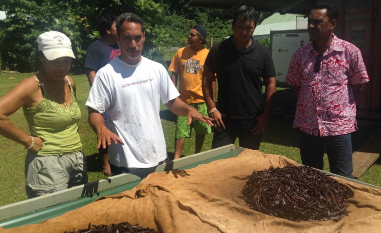 Tearii Alpha en visite aux îles Sous-le-vent