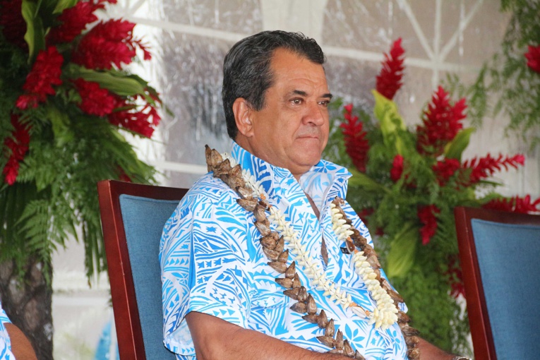 Edouard Fritch a participé mardi à la cérémonie d’ouverture du 48e Forum des îles du Pacifique, à Apia.