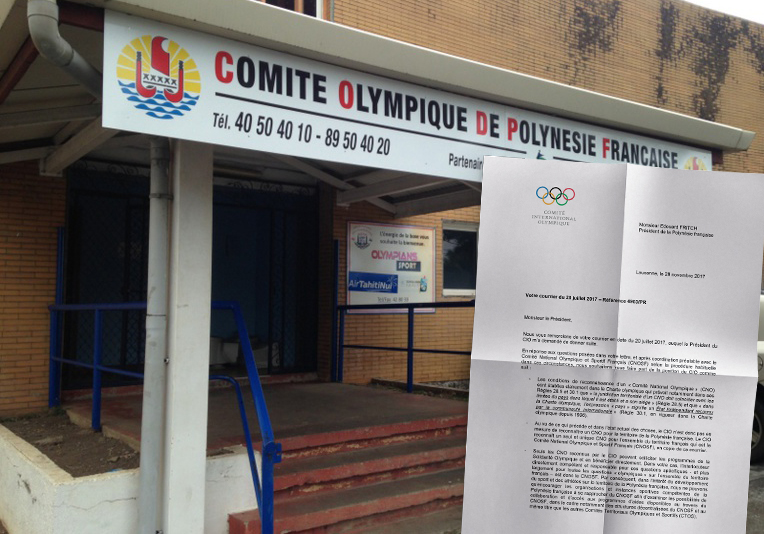 Jeux olympiques : le fenua reste sous l’égide de la France