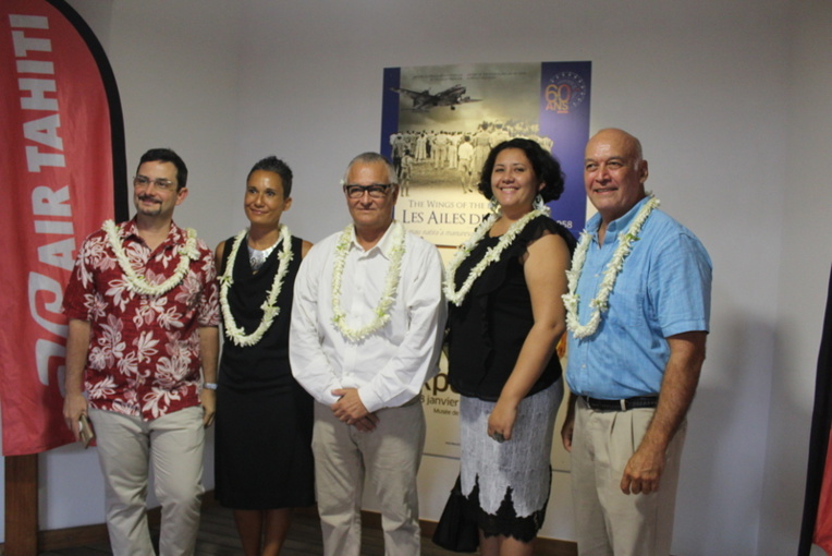 L'inauguration de l'exposition Les Ailes des îles a eu lieu mercredi soir au Musée de Tahiti et des îles.