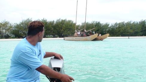 TARAVU : La flotte a quitté Raivavae et sera accueillie demain jeudi 13 à Tahiti Papetoai 