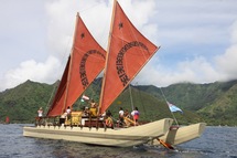 TARAVU: arrivée à Moorea Papetoai...le tout en images