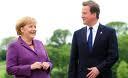 Football: Cameron et Merkel ont quitté le G20 pour regarder le match