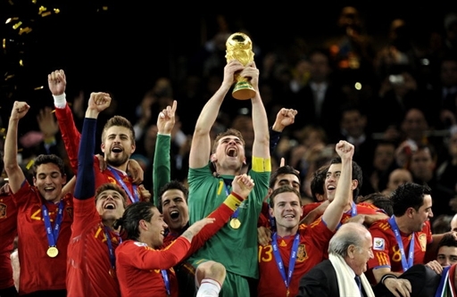 MONDIAL 2010: L'Espagne éclipse les Pays-Bas 1 but à 0