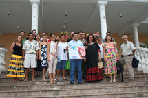 La Ville de Papeete et quelques-uns de ses partenaires pour cette première Semaine tahitienne à Nice.