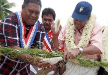 Tournée gouvernementales aux Tuamotu. Hao : la page tournée du CEP