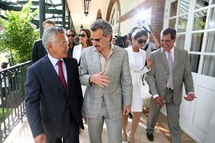 Gaston Tong Sang a reçu son excellence Royale le prince Alwaleed Bin Talaal