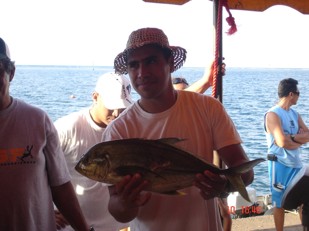 Steeve TETUANUI, 34 ans, a déjà participé aux mondiaux aux Vénézuela en 2008. Il s'affirme comme une valeur sûre de la pêche sous-marine Polynésienne.