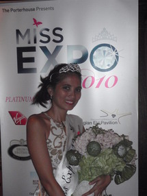 SHANGHAI : Tahiti remporte le titre de Miss EXPO 2010.