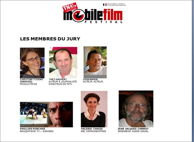 "LE PIEGE"  de RANGITEA BOURGEOIS remporte le grand prix du 2ème festival TNTV Mobile film