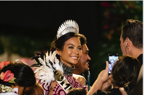 Parmi les nouveautés, le soutien exceptionnel de Miss Tahiti 2018, Vaimalama Chaves.