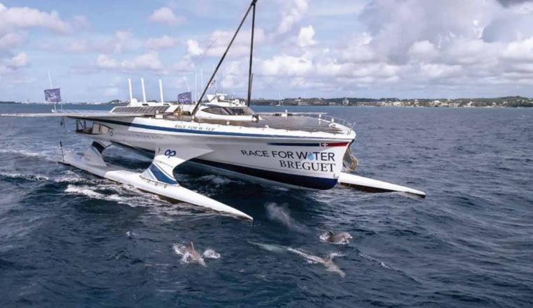 Le trimaran Race for Water attendu ce week-end à Tahiti