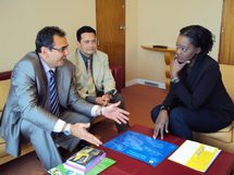 Moana Greig a rencontre Rama YADE, Ambassadrice de la France auprès de l‘UNESCO