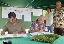 La DDC accompagne le développement social et urbain à Paea