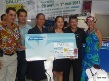 Avec le concours de Air Tahiti Nui, un