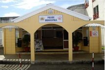 Kiosque d’information de Papeete Centre Ville situé entre le Marché de Papeete et le Fare Loto