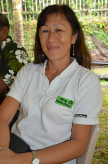 Françoise Henry, présidente de la Fédération Rima Hotu Rau