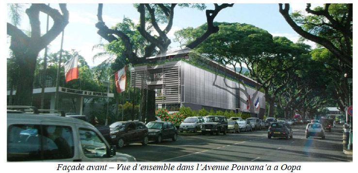 Chantier du Haut Commissariat : un bâtiment « innovant » livré mi 2012