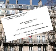 La délégation polynésienne à Paris épinglée par la Chambre Territoriale des Comptes