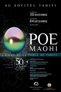 "Poe Maohi", l'exposition sur les 50 ans de la Perle de Tahiti, a ouvert ses portes mercredi matin