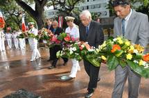 Hommage aux Morts pour la France pendant la guerre d'Algérie et les combats du Maroc et de la Tunisie