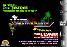« Creative Party pour le prochain Vis Ta Ville !»  mercredi au Parc Bougainville