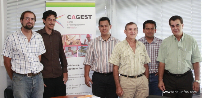 Les fondateurs et partenaires du CAGEST se sont réunis hier pour discuter de l'évolution l'association