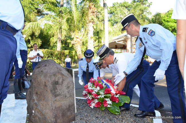 Hommage aux gendarmes victimes du devoir 