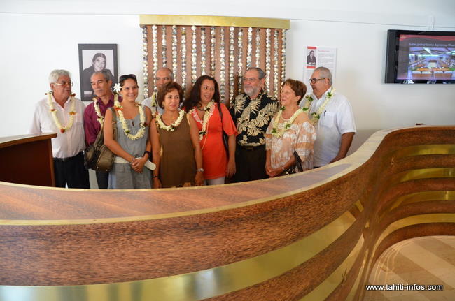 Rénovation de l'Assemblée: Inauguration du nouveau Hall René Leboucher