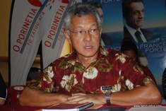 Présidentielles : François Baroin en Polynésie avant le 1er tour