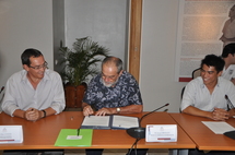 Signature d'un partenariat Assemblée/Université