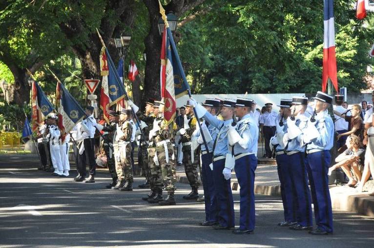 La Cérémonie du 8 Mai à Papeete en images