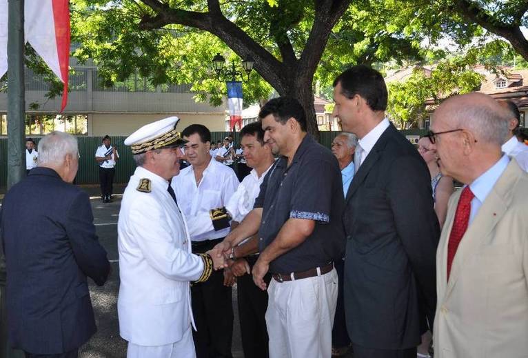 La Cérémonie du 8 Mai à Papeete en images