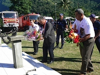 Moorea: Célébration du 8-Mai à Afareaitu