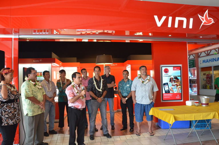 Et de 6! Vini inaugure une nouvelle boutique à Mahina et lance son nouveau service APL-MOI